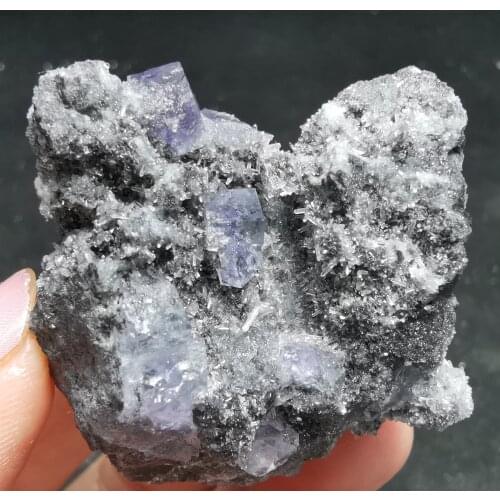 42.4gNatural rare Fluorite Crystal Mineral Specimen aura healing geology teaching home decoration ornamental CRYSTAL QUARTZ GEM