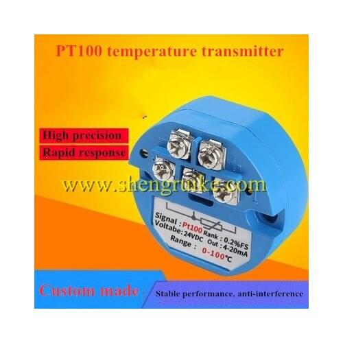 Pt100 thermal resistance temperature transmitter module 4~20mA output