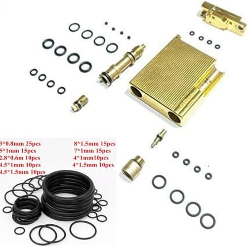 120pcs/Lot 9 Size Complete Variety Rubber O-Ring Windproof Gas Seal For Dupont & Famous Brand Lighters Gasket Repair Accessory