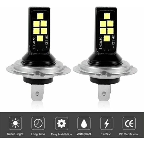 Fog Light LED Headlight Single Beam White 100W 15000LM 360Degree DC 9-32V