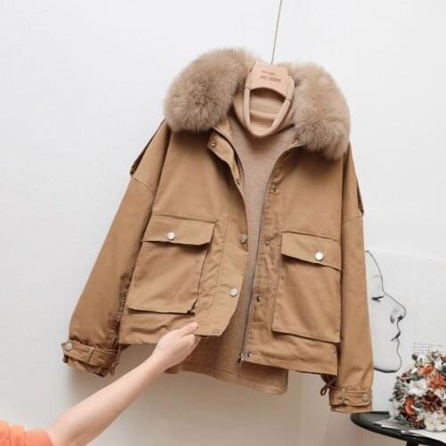 TOMONYE Women's Jackets With Fur