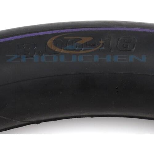 High quality 16 inch 3.00-16 bicycle scooter off-road motorcycle motorcycle inner tube rubber straight valve valve