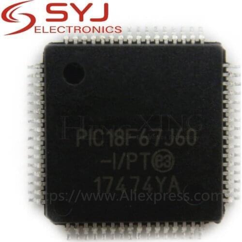 10pcs/lot PIC18F67J60-I/PT PIC18F67J60IPT PIC18F67J60 TQFP-64 In Stock