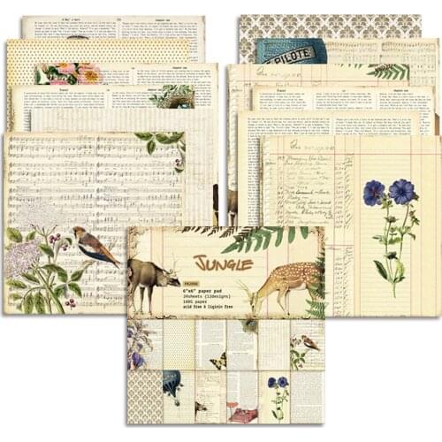 24pcs Memories Scrapbook Paper Card Background Paper Decorative handmade Craft Paper Pad for DIY Photo Album