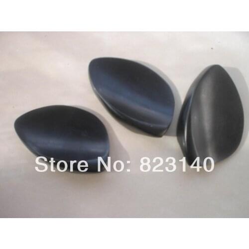 3 PCs 4/4 Ebony Violin Chin rest 002