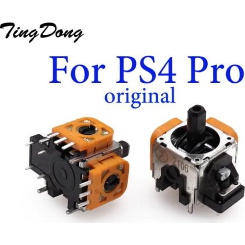 4pcs 3D Analog Joystick Grip stick repair parts Sensor Module Potentiometer For Sony Dualshock 4 PS4 Pro Controller Gamepad
