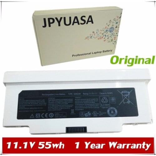7XINbox 11.1V 55wh Original 60NGW Laptop Battery For DELL 90TT9 Series Tablet