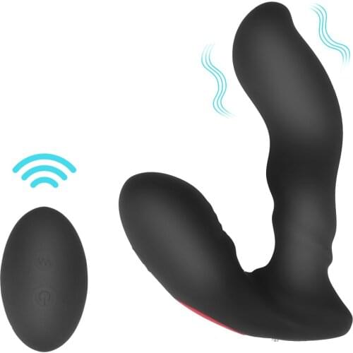 Butt Plug Silicone Male Prostate Massage Wireless Remote Control Sex Toys For Men Women 9 Speeds Anal Vibrator