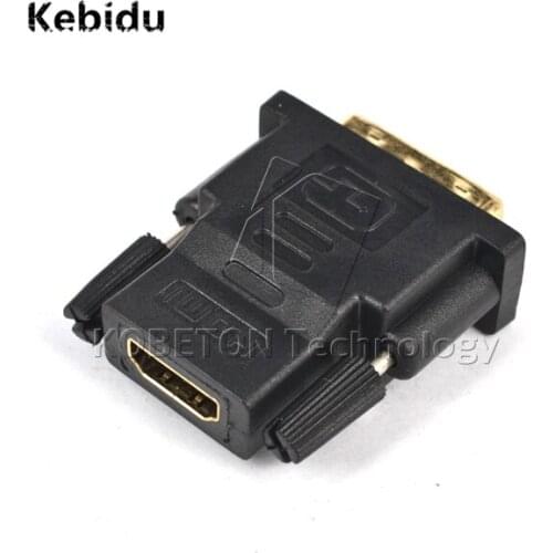 Hot Sale Wholesale 3pcs DVI 24+1 Male to Female Converter HDMI-compatible to DVI adapter Support 1080P for HDTV for PS3 PS4