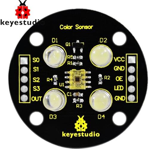 Keyestudio TCS3200 Color Recognition Sensor Detector Module for Arduino