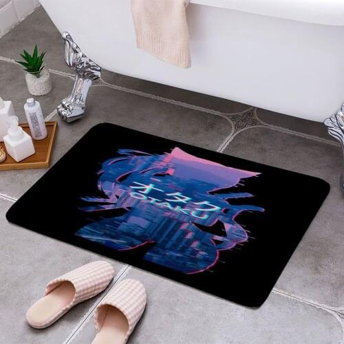 Anime Cosplay Vaporwave Re 3D Print Doormats Rectangle Non-Slip DoorMat Bedroom Kitchen Entrance Print Door rugs Dropshipping