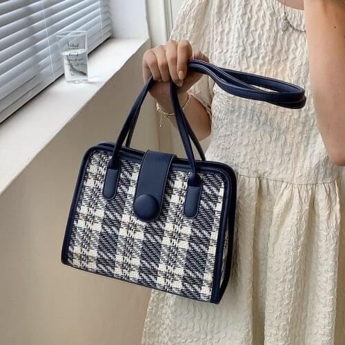 Fashion Women Canvas Handbags High Quality Ladies Small Shoulder Messenger Bags Designer Female Purse Casual Tote Travel Bag New