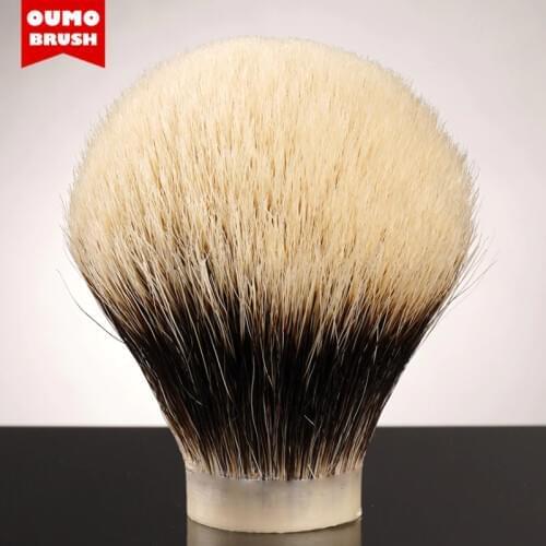OUMO BRUSH- BULB SHD Handmaster finest two band shaving brush knots