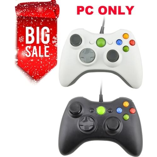 Wired PC 360 Gamepad USB Game Controller for PC Joystick NOT compatible for xbox 360 PC ONLY
