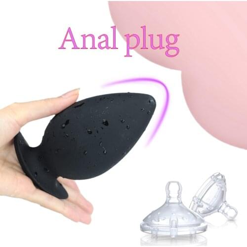 Sex Shop Big Butt Plug Prostate Massage Anal Plug Beads Anus Expansion Dilator Stimalator Anal Sex Toys for Women Couple Adults