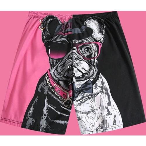 Dog Rhude Shorts Men Women Big Letter Logo Rhude Shorts Summer Casual Oversize Breechcloth Yellow drawstring Pill Zipper Head