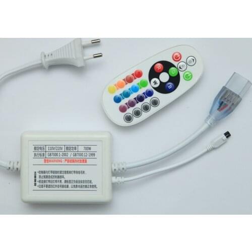 LED Smart RGB Remote Control Colorful Remote Control Controller 5050 Lamp with Light Bar Remote Control Controller