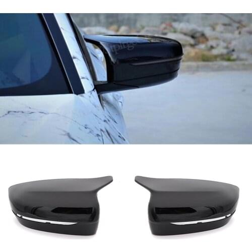 1pair Mirror Covers Fit Mirror Caps Replacement Side Rear Door Wing Rear-View For BMW 5 6 7 Series G11 G12 G14 G15 G16 G30 G31