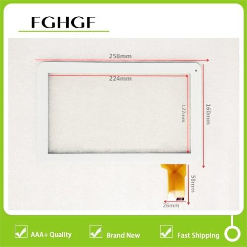 10.1" inch Touch Screen Panel Digitizer Glass Sensor Replacement For WF-595-101F-2 FPC