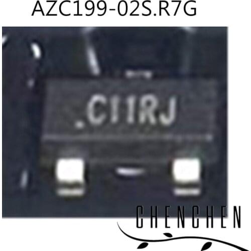 10pcs/lot AZC199-02S.R7G AZC199 AZC199-02SR7G C11TJ C11YJ SOT23-3 100% New