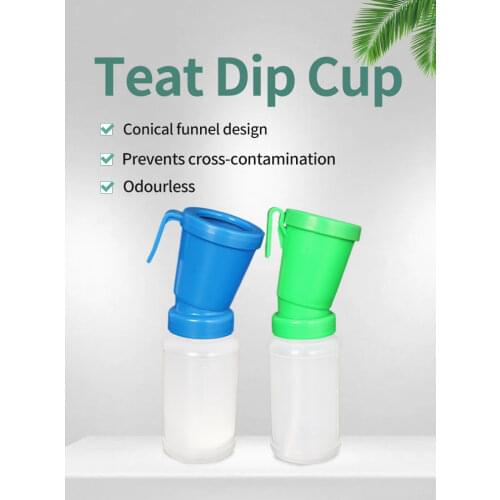 300ml Return Type Teat Dipper Cup for Disinfecting Cows Nipple Before Milking