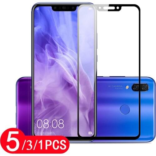 5/3/1Pcs tempered glass for huawei p smart Z S plus 2018 pro 2019 screen protector p smart 2020 2021 phone protective film glass