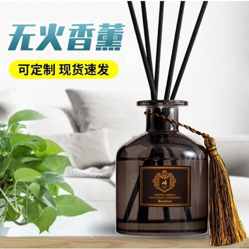 Bedroom Fragrance 120ml Pot-bellied Bottle Decoration Fire-free Rattan Aromatherapy Volatile Perfume Family Deodorant