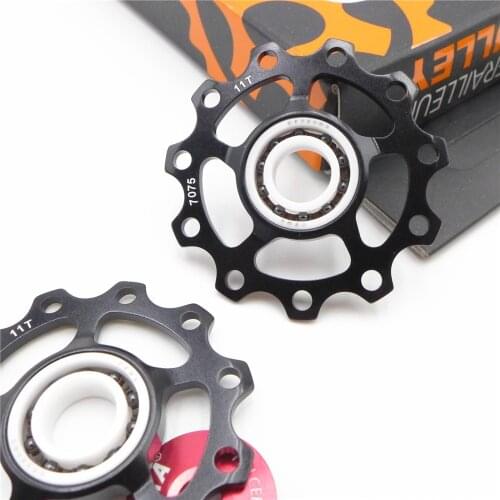 CEMA Full Ceramic Bearing Pulley Set For 9-11 Speed Rear Derailleur 11T