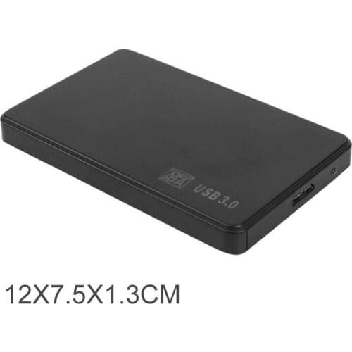 2.5 Inch HDD SSD Case Sata to USB 3.0 Hard Drive Enclosure 5Gbp Box with Cable