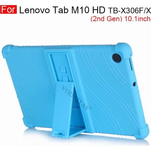 Child Safety shockproof Case for Lenovo For Lenovo Tab M10 HD (2nd Gen)TB-X306F/X 10.1" soft Slicilon Cover Release Tablet case
