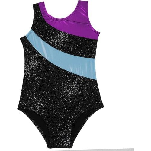 Childrens Ballet Costumes Kids Sleeveless Turnpakje Dance Bodysuit Gymnastics Leotard for Girls Ballet Tutu Dancerwear