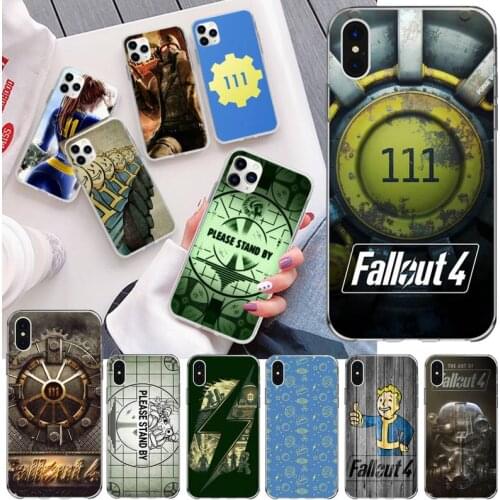 Fallout 4 Video Games Phone Case For iphone 12 11 Pro Max Mini XS Max 8 7 6 6S Plus X 5S SE 2020 XR Silicone Soft Cover