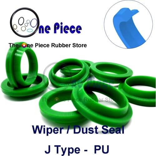 J seal ID=8-60 mm J Type Wiper seal Dust ring Hydraulic pneumatic cylinder scraper single lip rubber Polyurethane PU