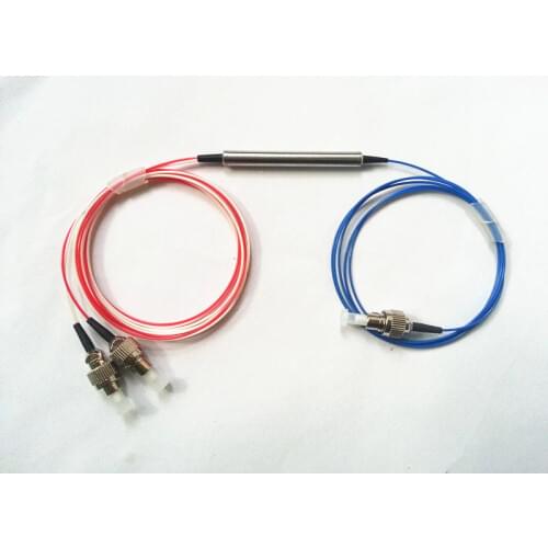 Jyttek Three ports 1310nm Fiber Optic Circulator Singlemode 1x2 Optical circulator FC/PC Grade P