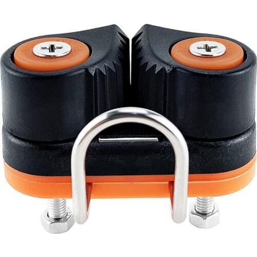 Composite 2 Row Sailboat Cam Cleat for 3-12mm Rope Breaking Load 900kg