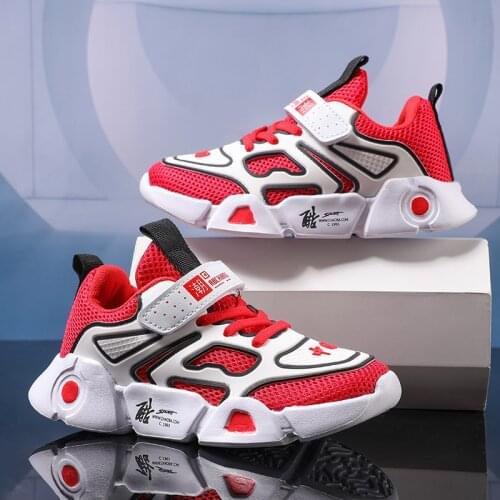 Hot New Childrens casual zapatillas Running Shoes Boys Sneakers tennis student Shoes Breathable big boy tennis Sports Shoe Kids