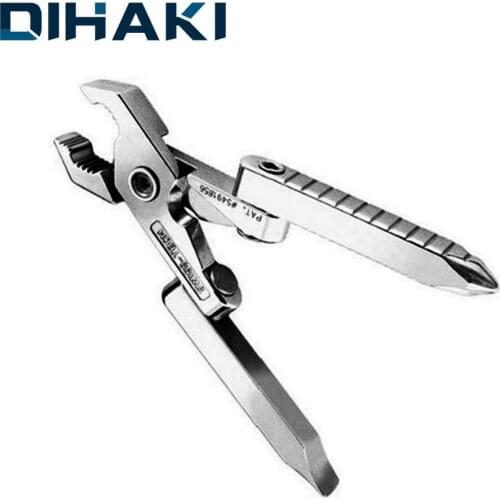 Mini Pliers Keychain Multitool Micro Folding Pocket Muilti-functional Plier Outdoor Survival Clamp Hiking Camping Repair Tool