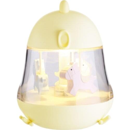 Night Light Music Box Color Changing LEDs Lights Romantic USB Musical Lamp for Kids Baby Women Festival Birthday Gifts Ornament