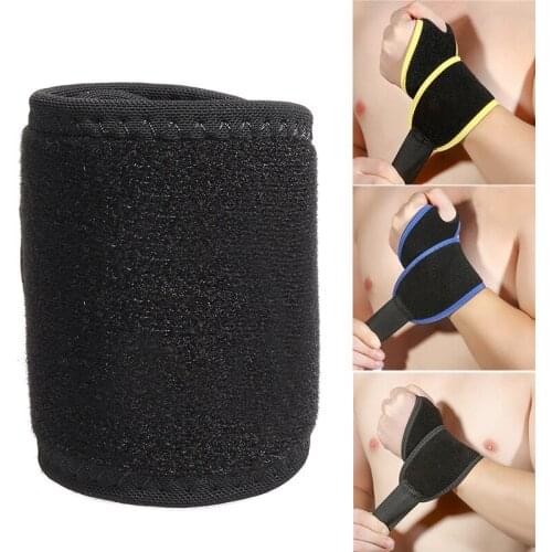 New Wrist Band Strap Stretchy Breathable Brace Wrap Support For Fitness Weightlifting For The Weightlifting Fitness