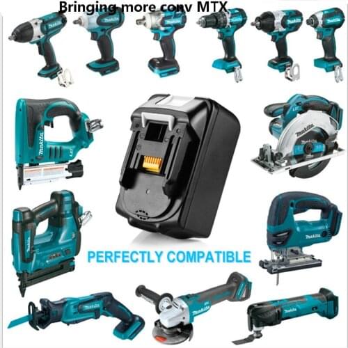 Newest Replacement 6000mah 18V 6.0Ah LED Light Lithium Power tools battery For Makita 18V BL1830 BL1840 BL1850 LXT400 194230-4