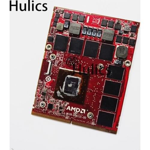 Hulics Original For Dell HD5870 0rv546 RV546 ATI 216-0769008 MXM 3.0 DDR5 1GB Graphics cards VGA video card M17X graphics cards
