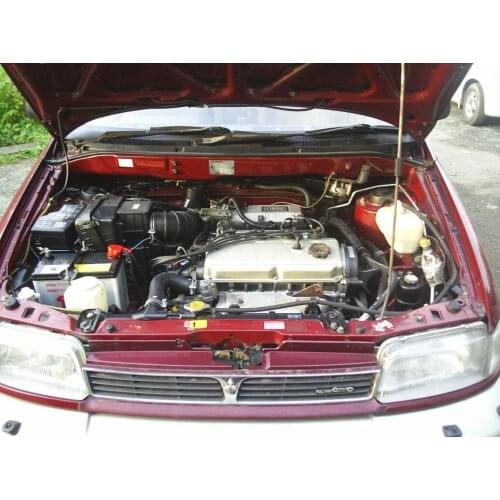 Front Bonnet Hood Damper for 1991-1997 Mitsubishi Chariot UF for Hyundai Santamo Modify Gas Struts Lift Support Shock Absorber