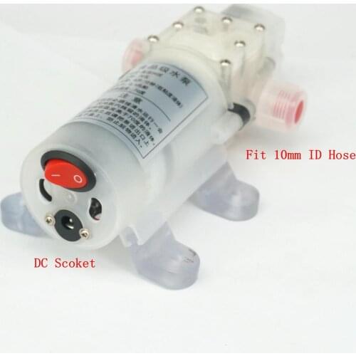 DC 24V 70W food grade Diaphragm Water Pump Self-priming Booster Pump Automatic Switch 300L/H Y21