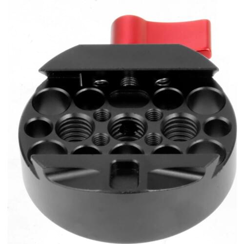 BGNing Connection Sturdy Mini Support Multi Holes Handheld Attach Gimbal Stabilizer Quick Plate Mount Transfer For DJI Ronin MX