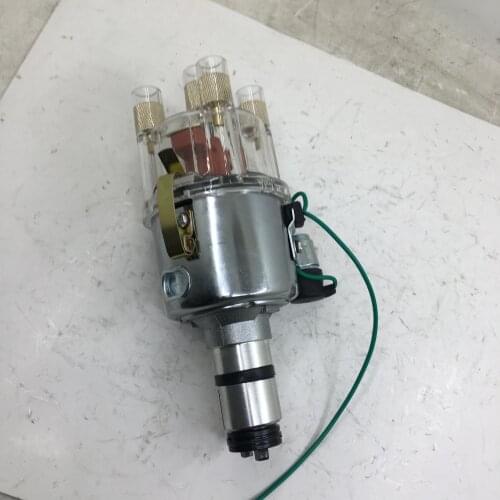 SherryBerg complete distributor 009 / 094 Centrifugal Advance Distributor Chrome For VW 1200 - 2332cc Engines white clean cap