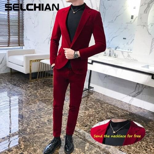 SELCHIAN Men's Suits