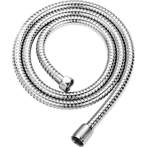 High Quality Stainless Steel Bathroom Hose Flexible Soft Water Pipe Rainfall Common Shower Hose Chrome Plating