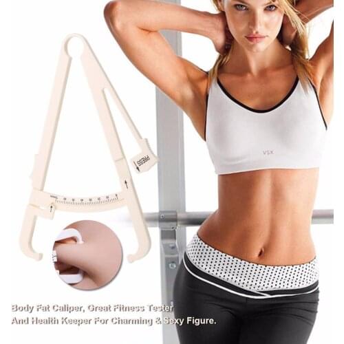 1 Pc Personal Body Fat Caliper Skin Analyzer Measure Charts Fitness Slim Keep Health Tester Body Fat Monitor Sebum Meter Folder