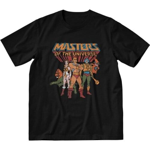 Grunge He-Man And The Masters Of The Universe Tshirts Men Stylish Tees Cotton T Shirts Short Sleeve Game Film Eternia T-shirt