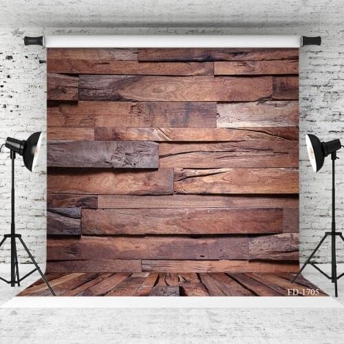 Wooden Board Photography Background for Photo Shoot Props Child Kids Baby New Born Vinyl Cloth Printed Backdrop Photo Booth